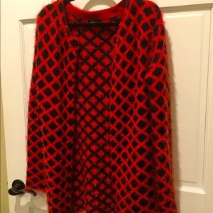 Eyelash Knit Cardigan